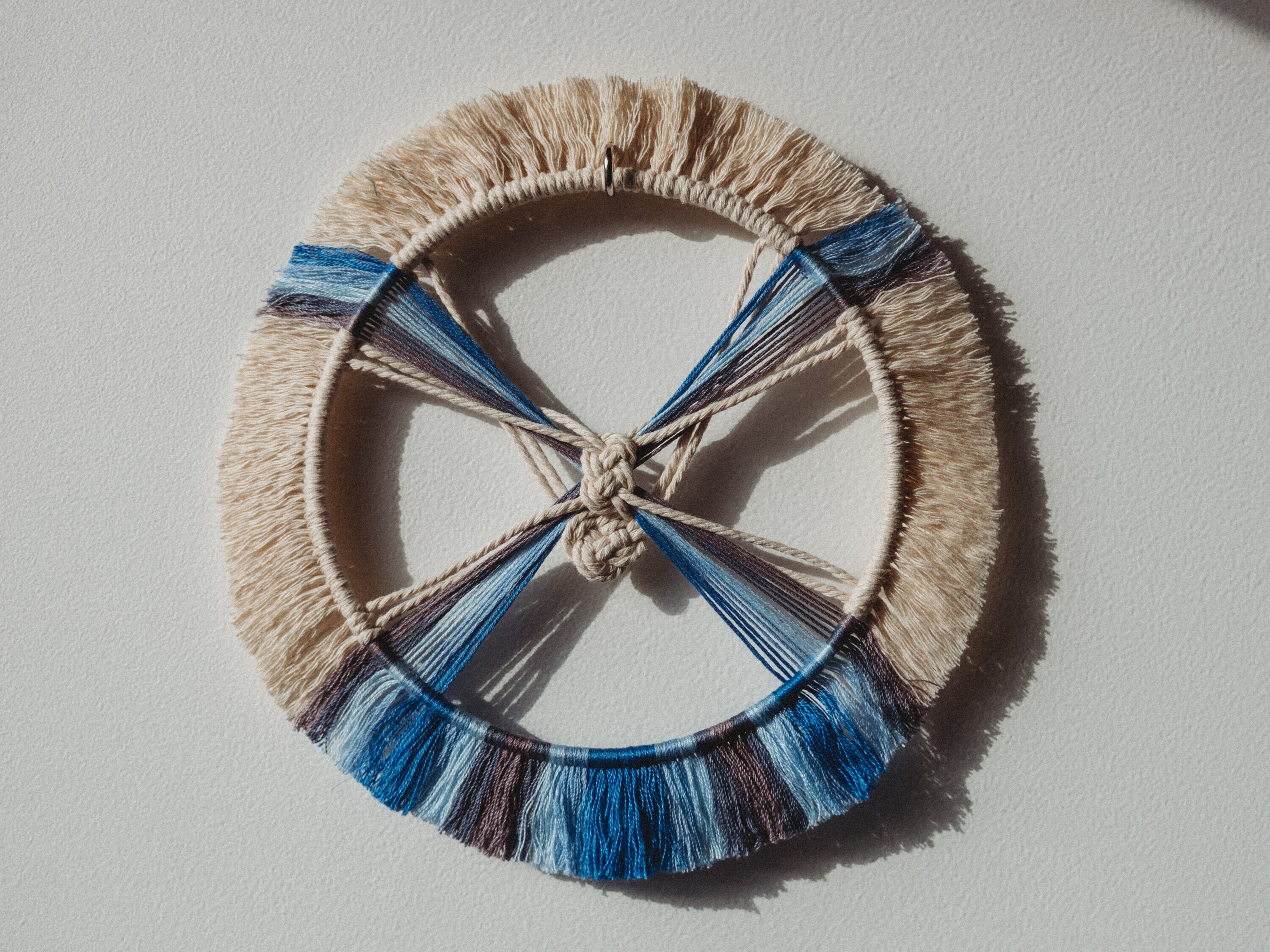 Tenture Macramé, Wave