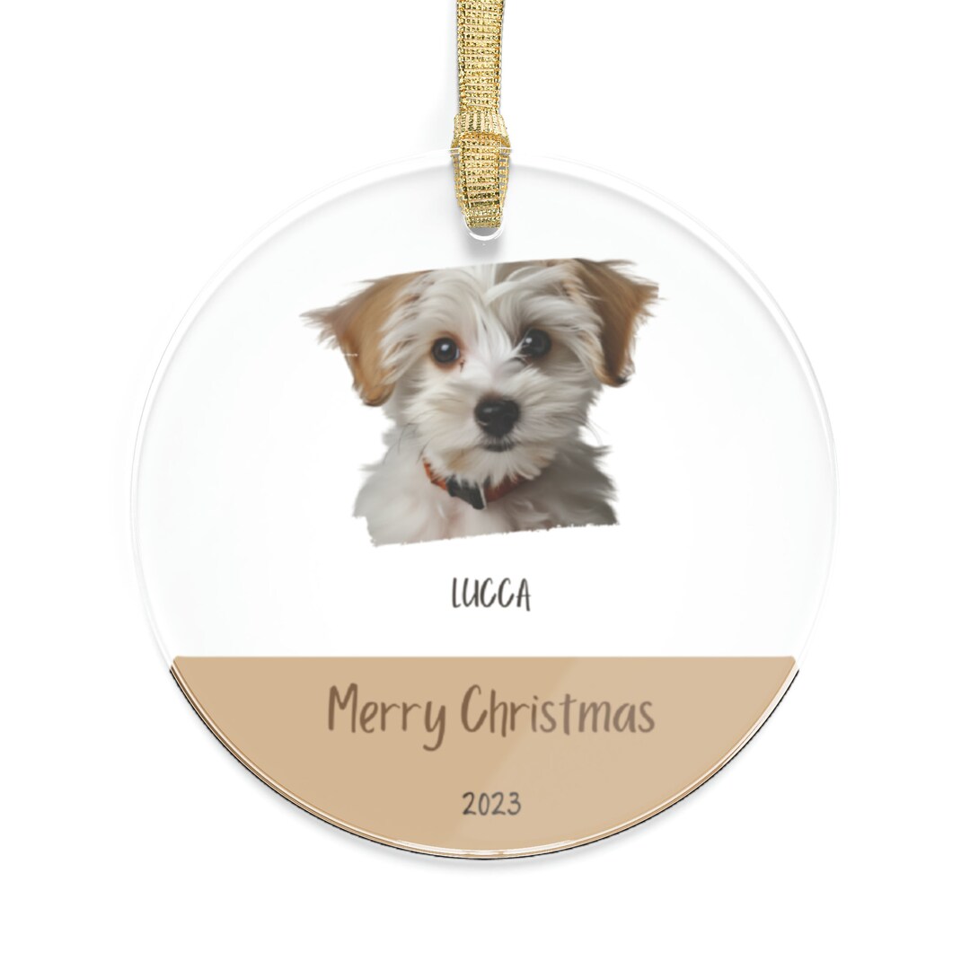 Personalized Makeup Christmas Ornament: Acrylic Beauty