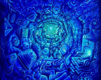 Mind's Eye Portal - Giclée Leinwanddruck
