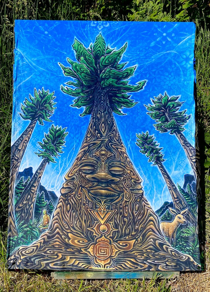 Redwoods Wall Tapestry Etsy Canada
