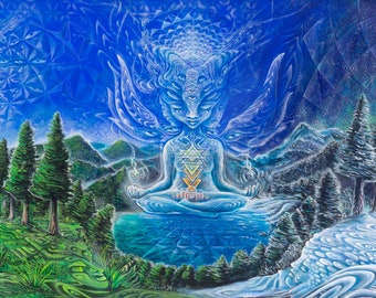Duality of Nature - Giclée Canvas Print