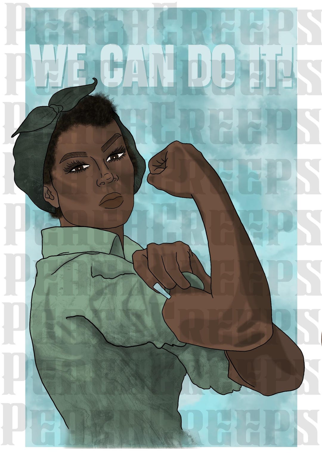 We Can Do It ~ Digital Print ~1522 X 2160px - Etsy
