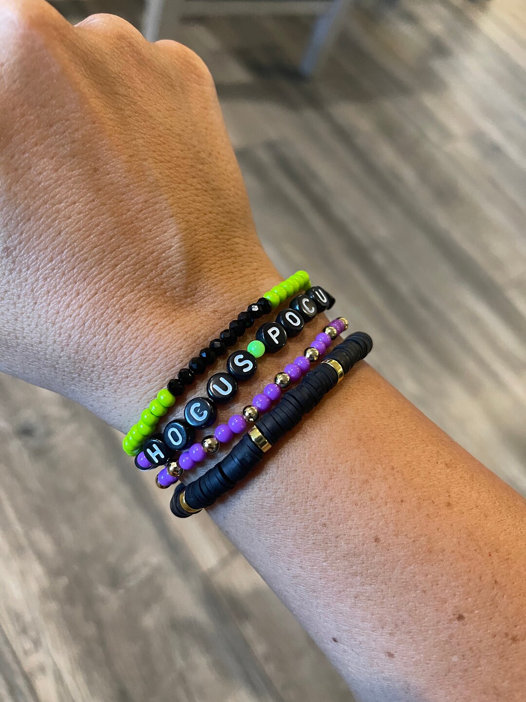 Halloween Beaded Bracelets Halloween Themed Bracelets Bead Etsy