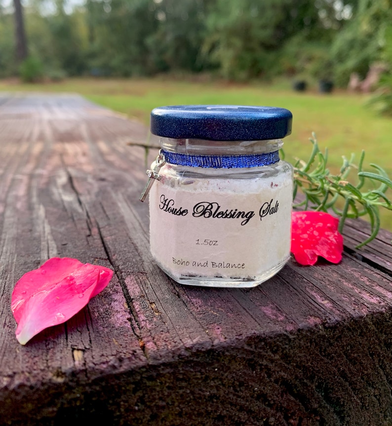 House Blessing Salt 4 Corners Salt Smudge Cleansing Salt Etsy