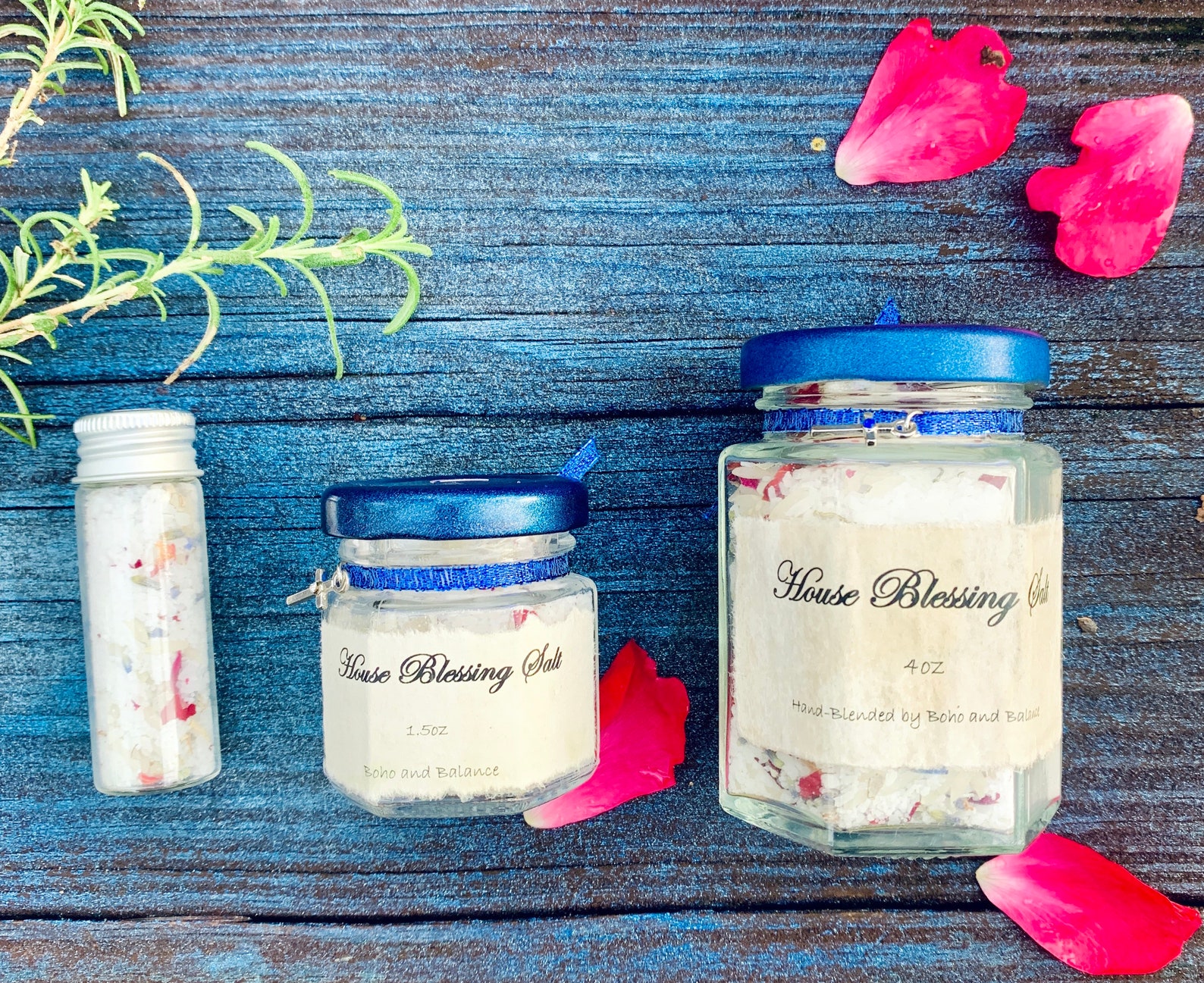 House Blessing Salt 4 Corners Salt Smudge Cleansing Salt Etsy