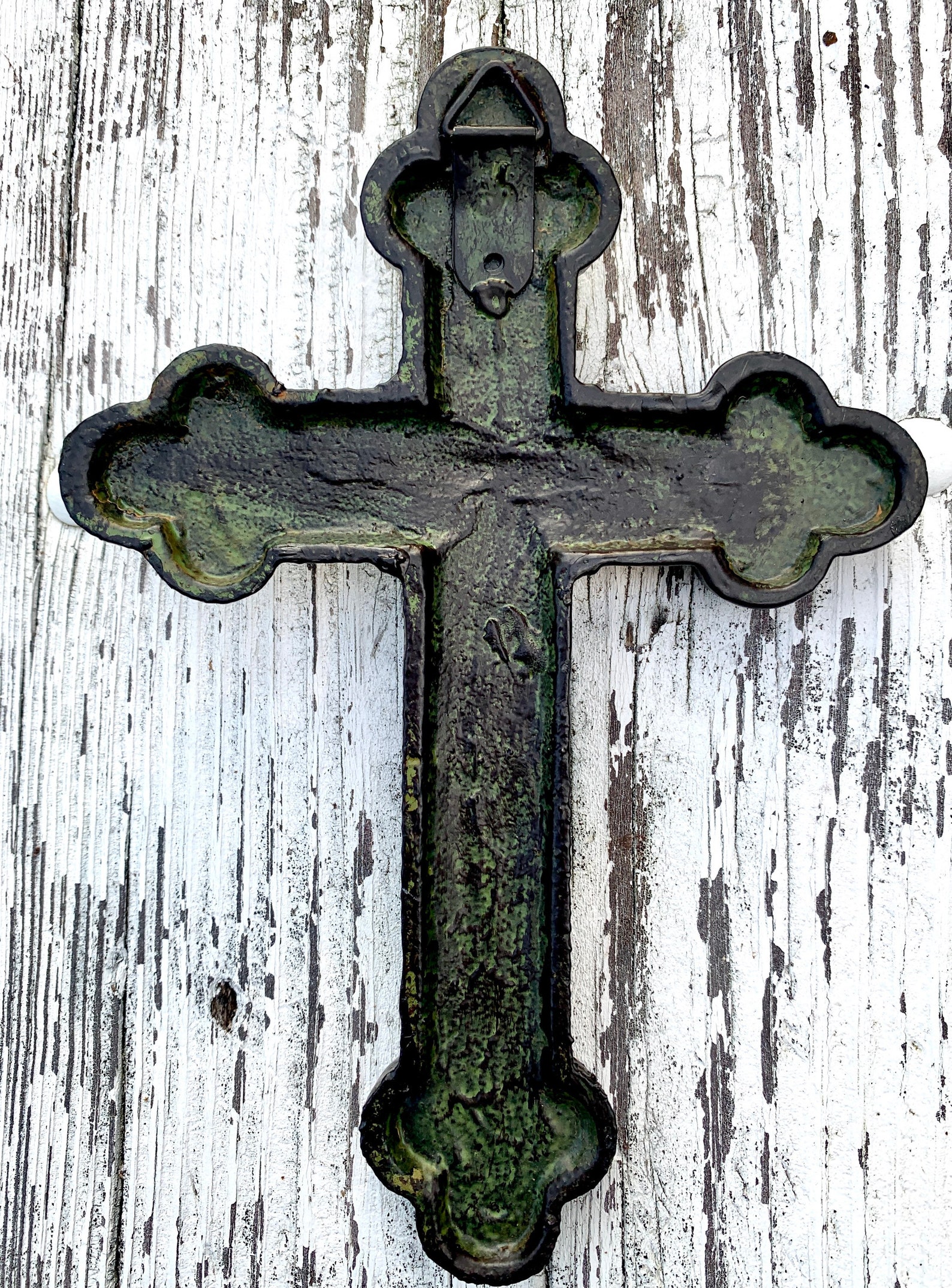 Wall Crucifix Wall Cross With High end Austrian Crystals Black