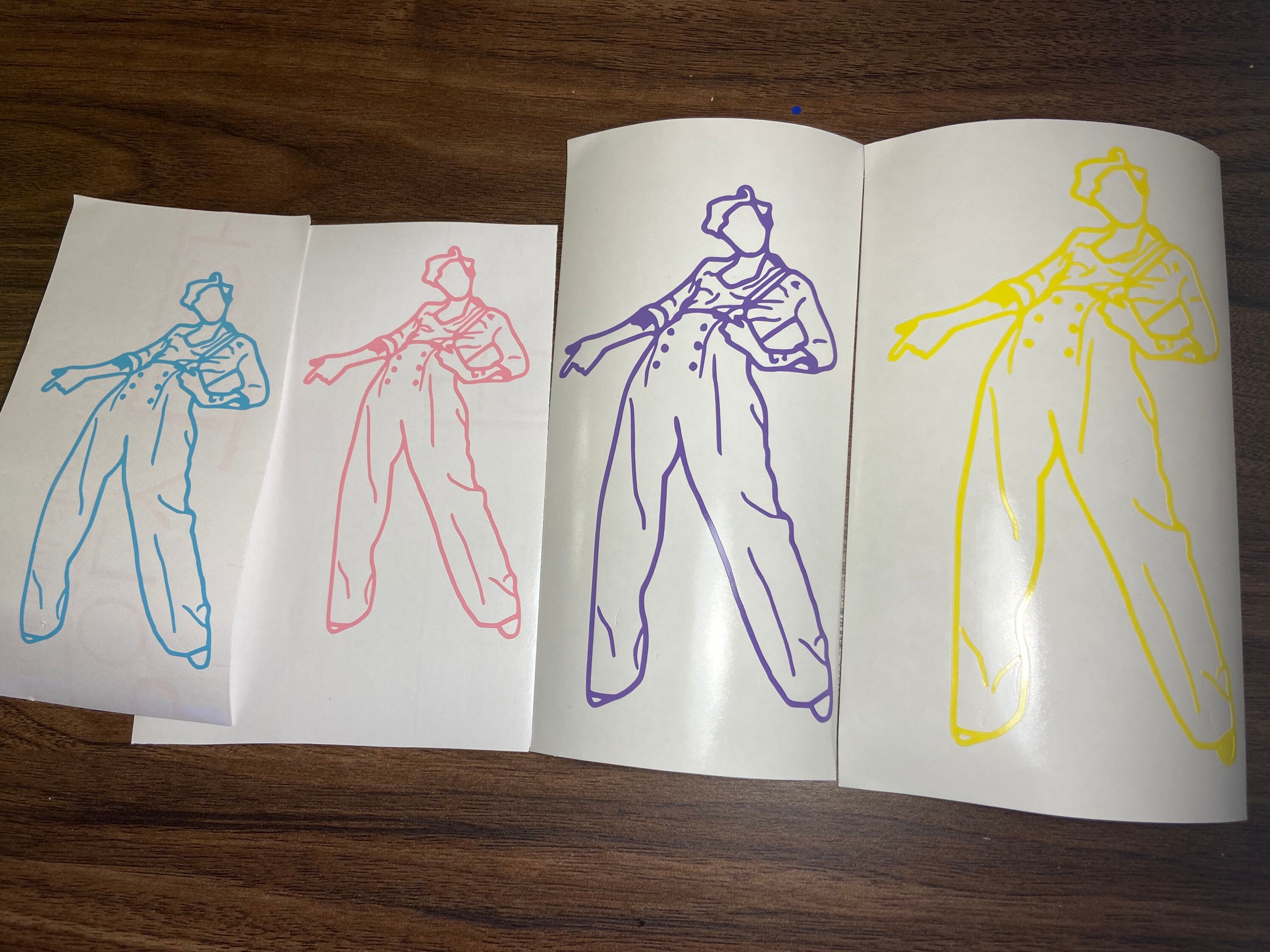 Harry Styles Sticker / Vinyl Decal Fine Line outline Etsy