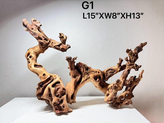 Natural Aquarium Driftwood Branch - Reptile Terrarium Wood Decor