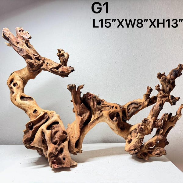 Natural Aquarium Driftwood Branch - Reptile Terrarium Wood Decor