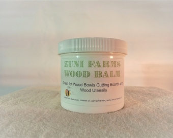 Zuni Farms Wood Balm 6 oz. for your wood bowls, platters, tool handles