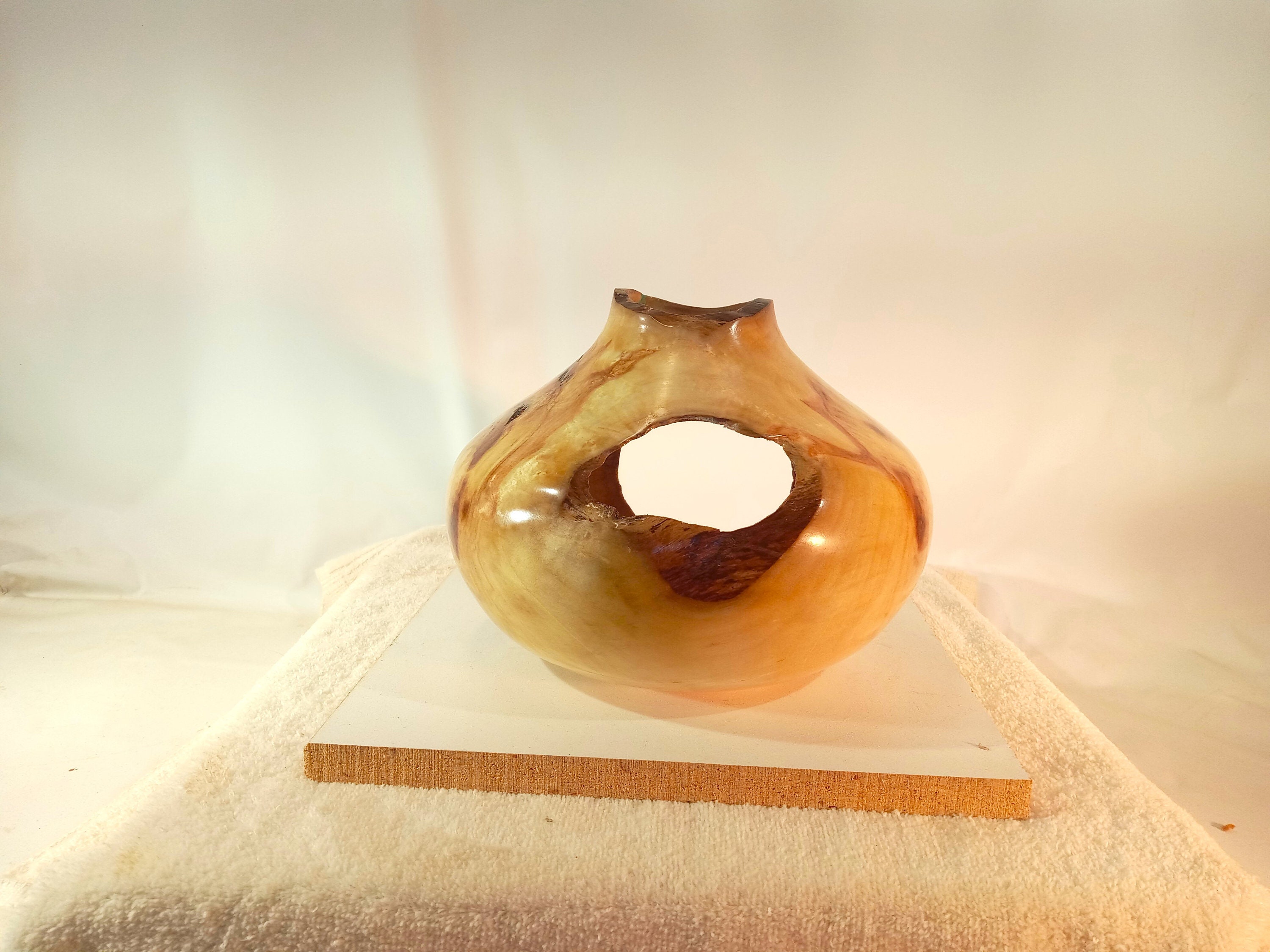 Morning Sunrise Live Edge Aspen Hollow Form 7
