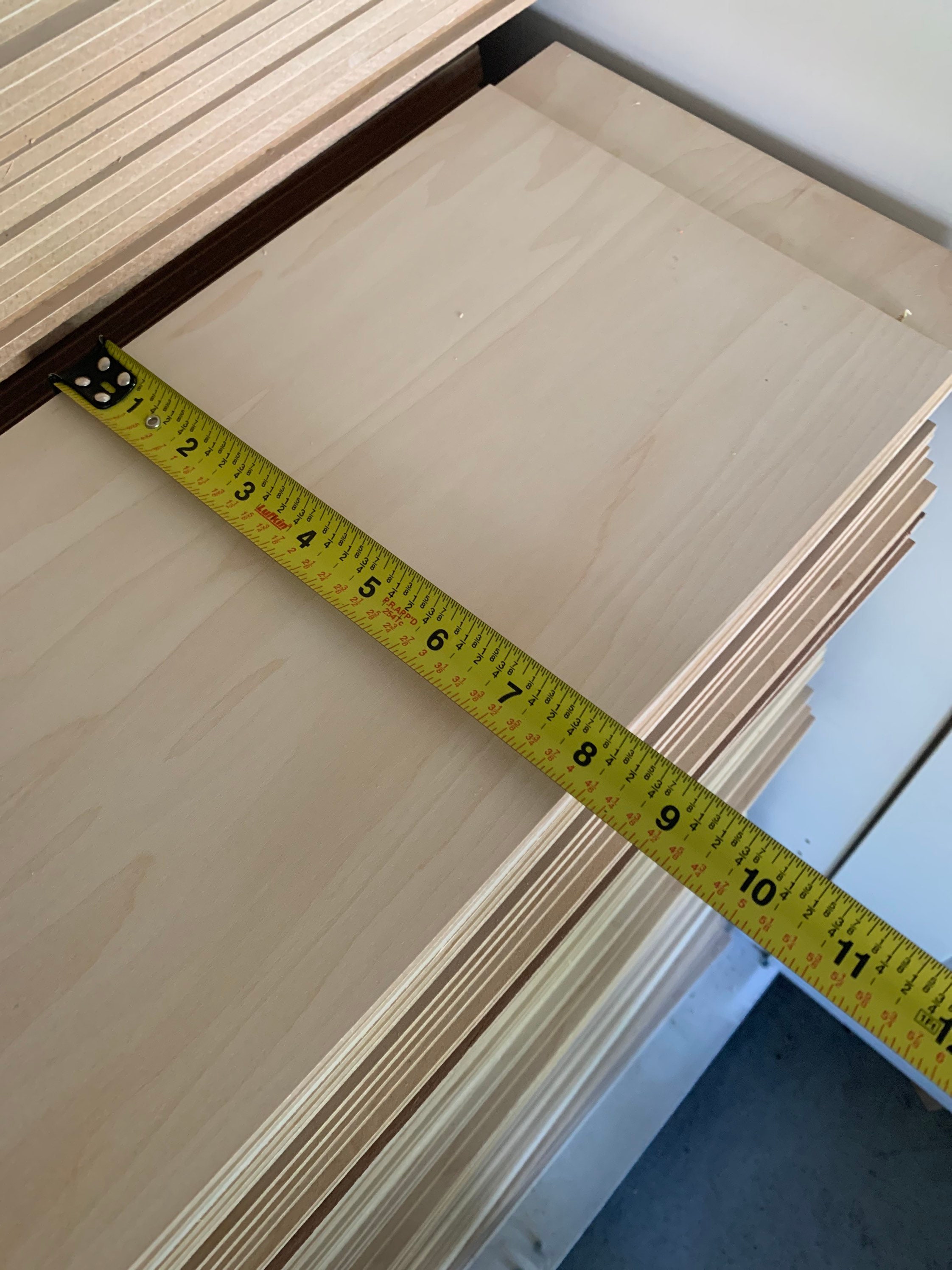 Panel de madera de arce de tamaño de 25 piezas de 28.125 x | Etsy