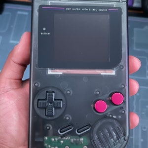 A modded DMG Gameboy