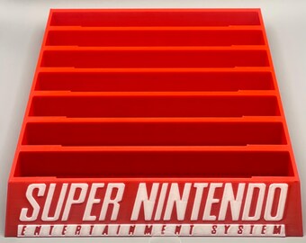 Super Nintendo game holder