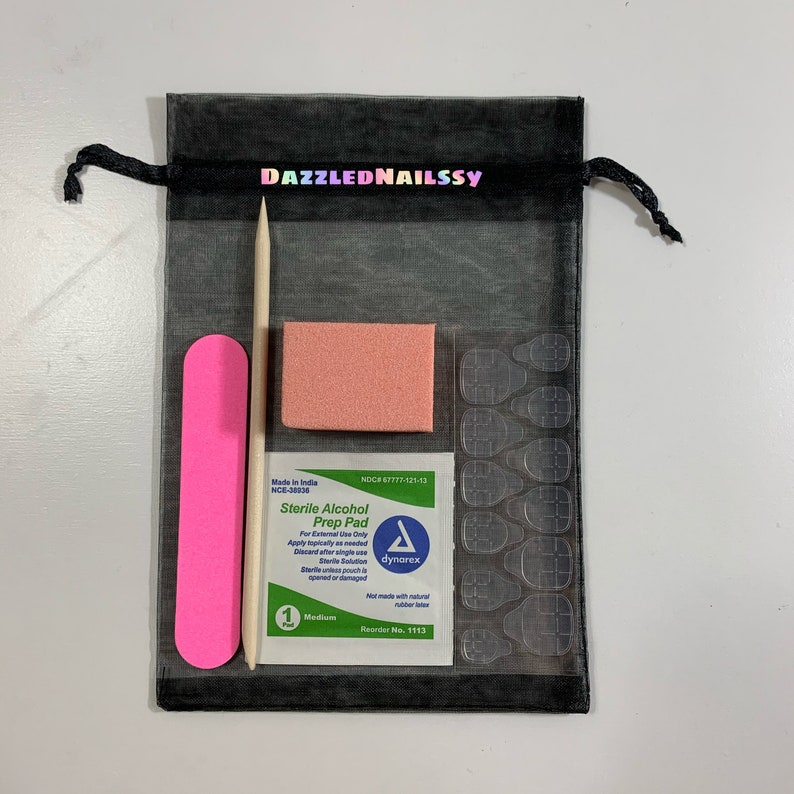 Nail prep kit for press on nails Etsy