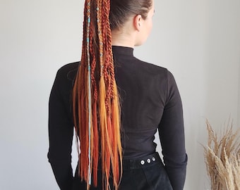 Nodzoku Loop.”Braid” #ORANGE Nodzoku Loop.”Braid” #ORANGE