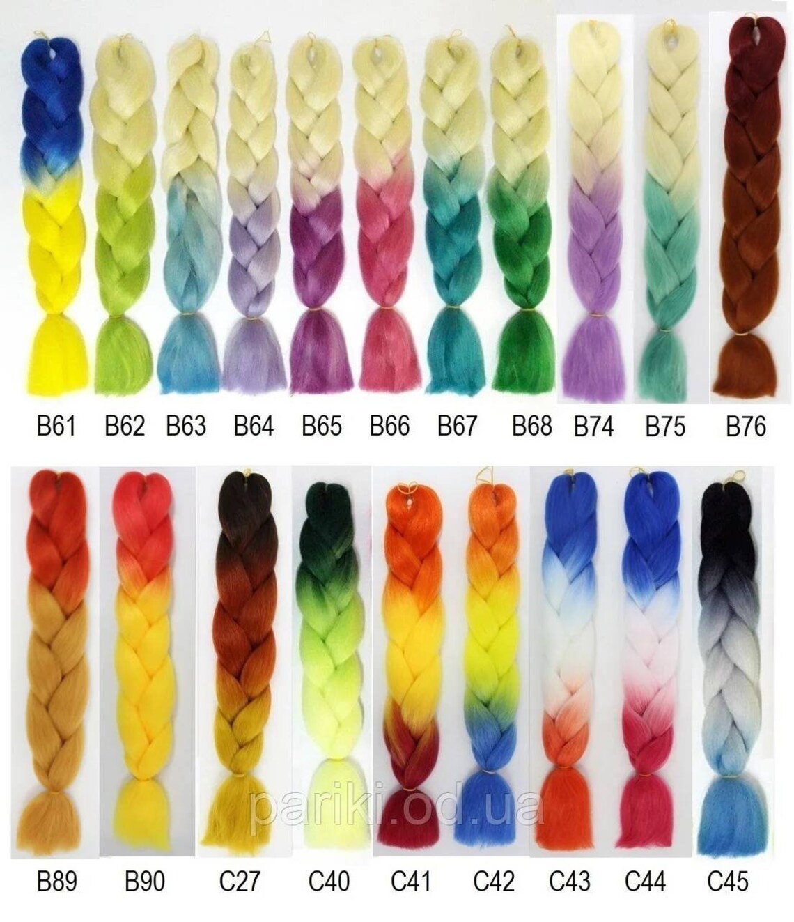 Custom order guide Braids on elastic band Hair Extension Etsy