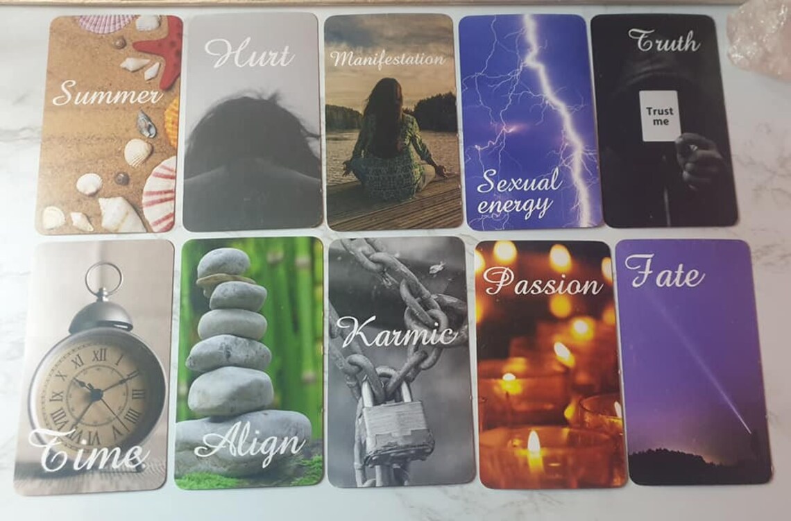 TWIN FLAME Oracle Cards Etsy