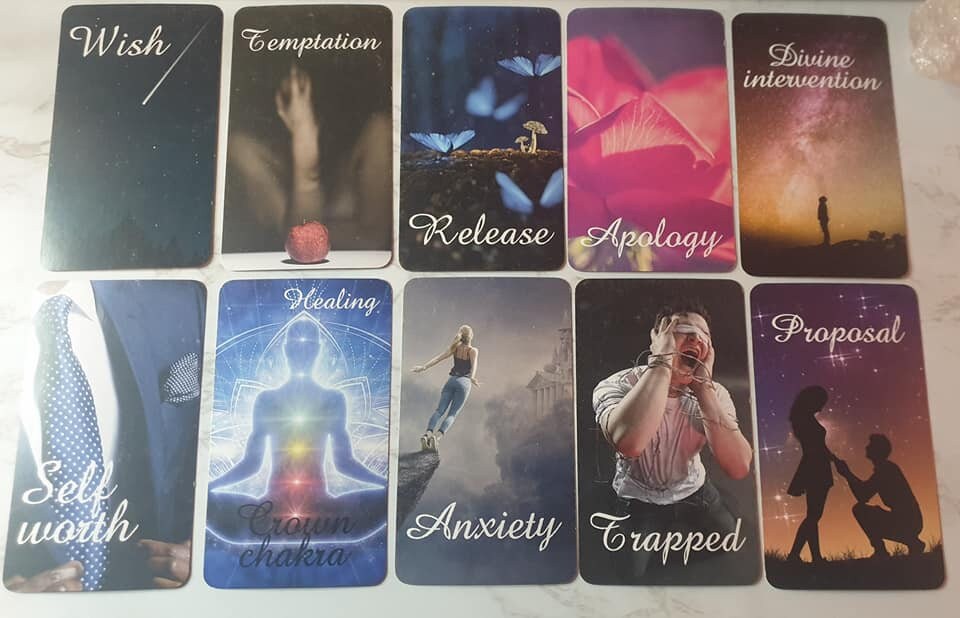 TWIN FLAME Oracle Cards Etsy