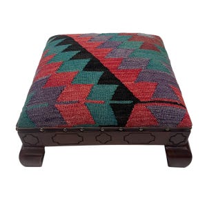 Turkish Kilim Footstool