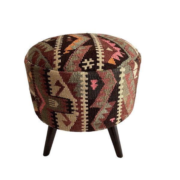 Round Ottoman - Etsy
