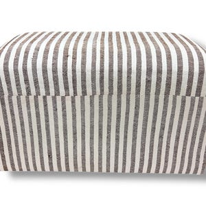 Stripe Kilim Rectangular Ottoman