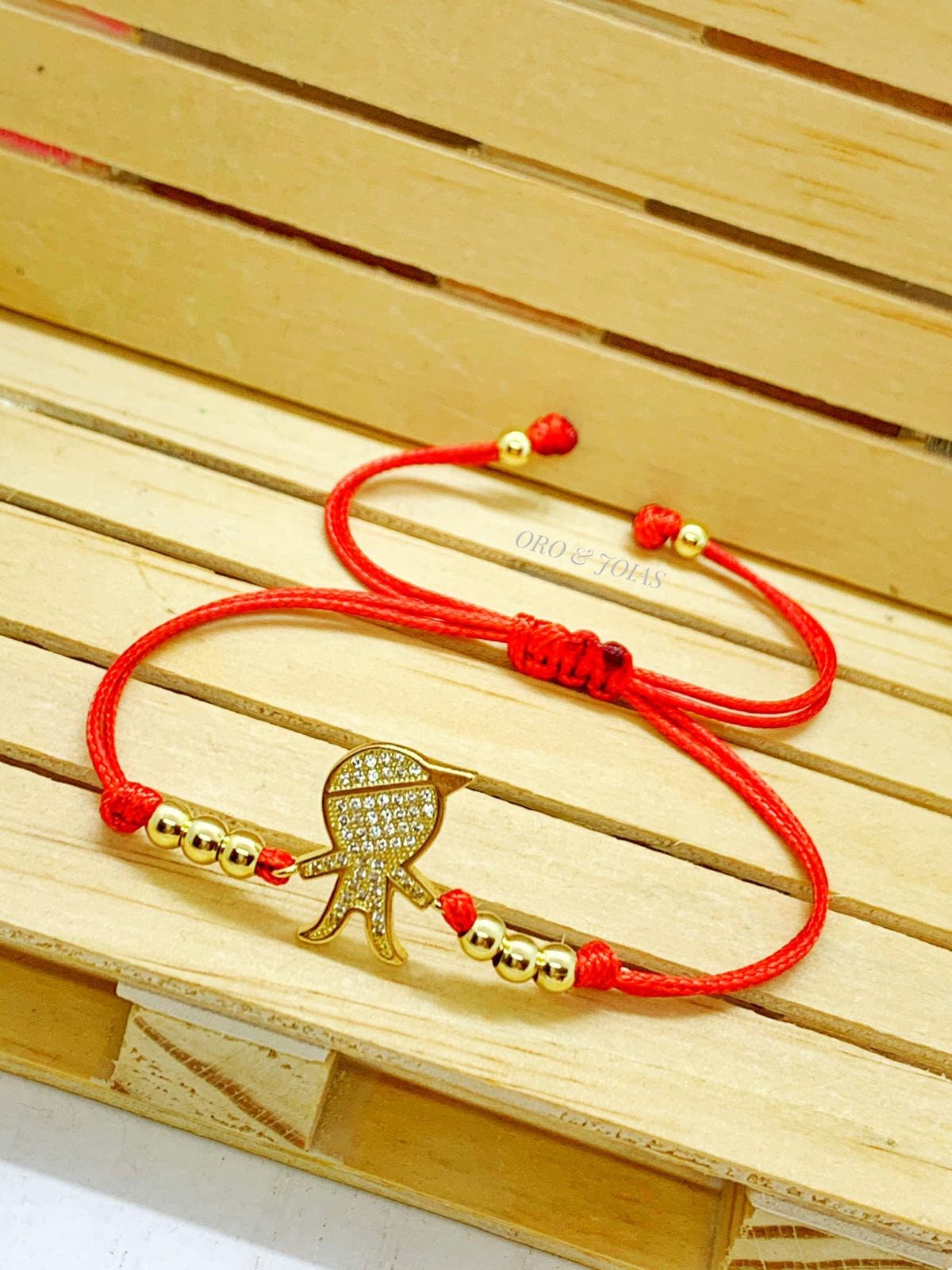 Red String With Boy or Girl, Red String Bracelet, Adjustable Bracelet