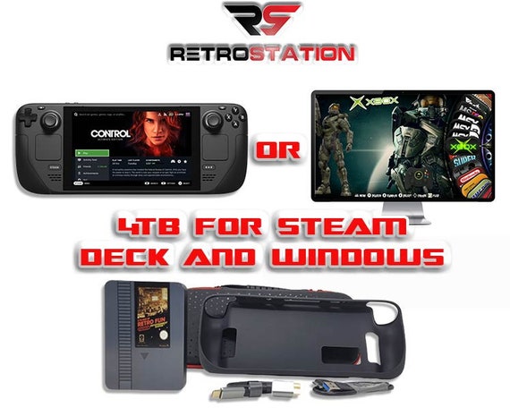 SD Card for Steam Deck with 54,000 Retro Games – ☆ Retrogaming Console ☆  75.000 games inside one retro console ! ☆