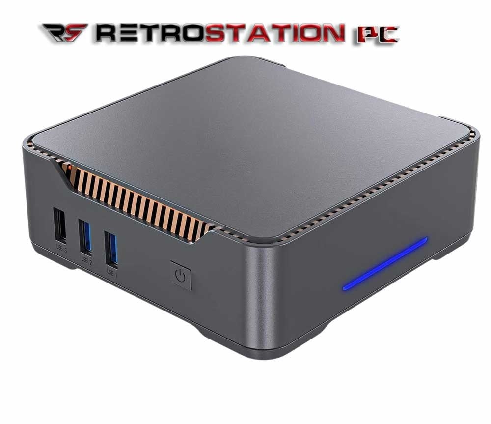 RETROSTATION PC Retro Console and PC 2 in 1 Retro Gaming Console With