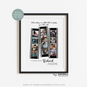 Custom Photo Collage Dad Gifts from Daughter, Custom Photo Gift for him, Personalized Gift for Dad, Father Gift, Custom Dad Gift, Daddy Gift