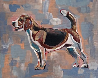 Beagle Painting