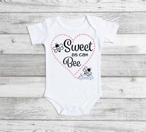 Sweet as can Bee SVG newborn SVG baby girl shower instant ...