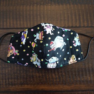 Face Mask Kids Reusable and Washable - Pattern Fabric