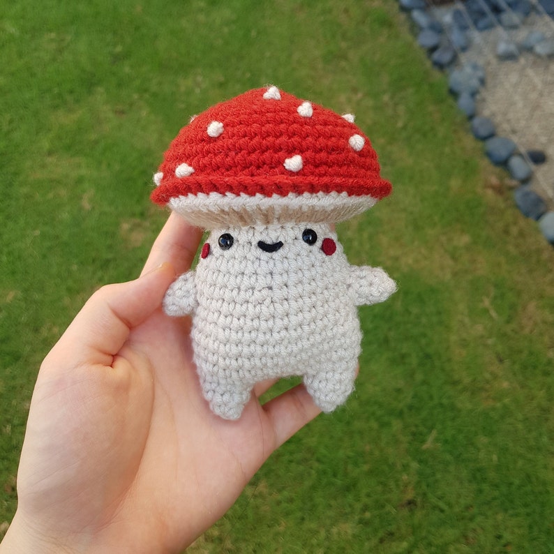 Mushroom Buddies Amigurumi Pattern Etsy
