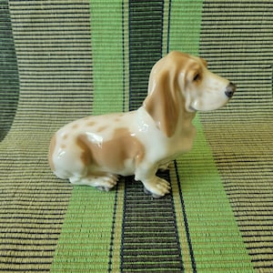Vintage Royal Copenhagen Basset Hound