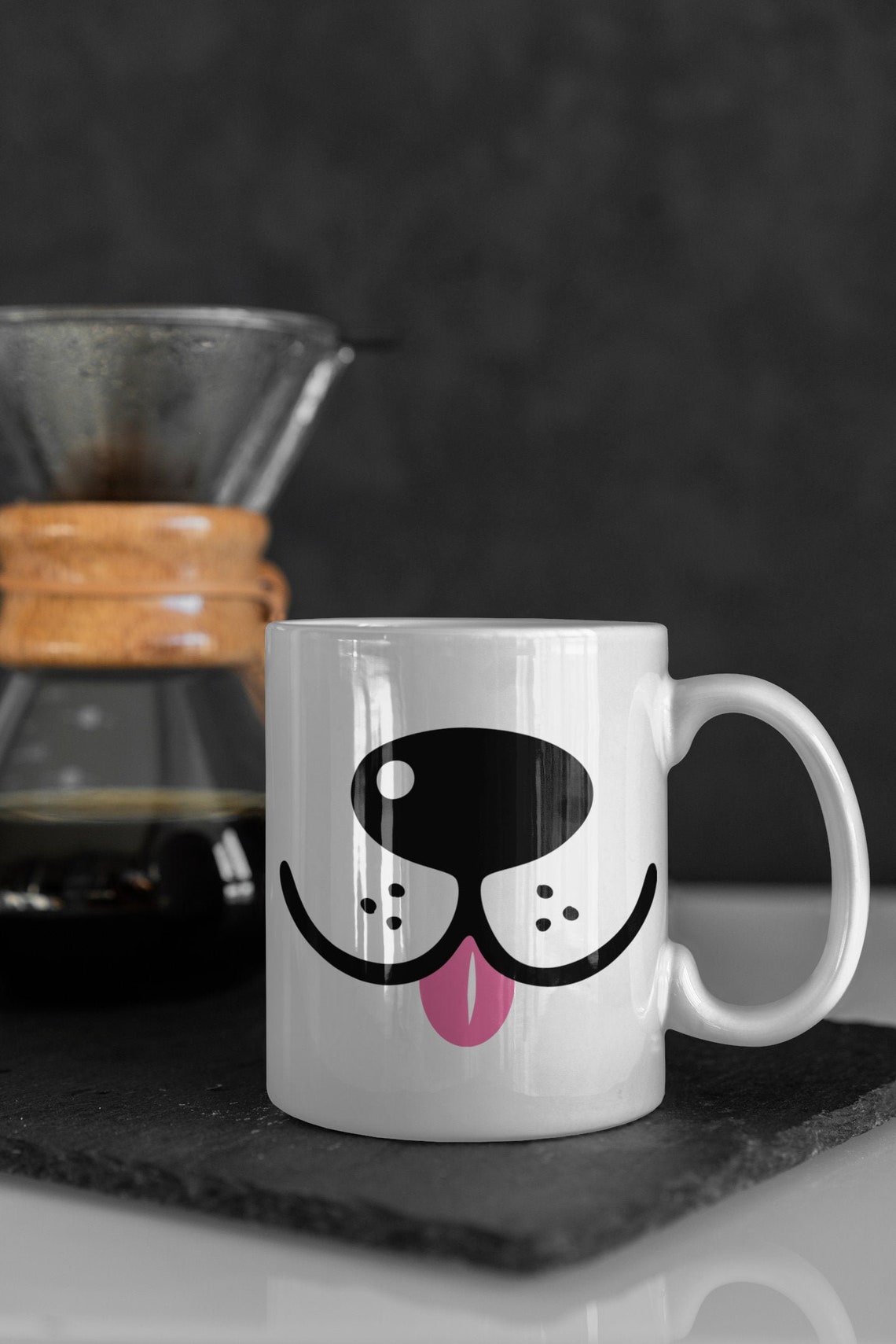 Animal Mug Animal Cup Dog Mug Mugs Fun Mug Doggy Mug Etsy