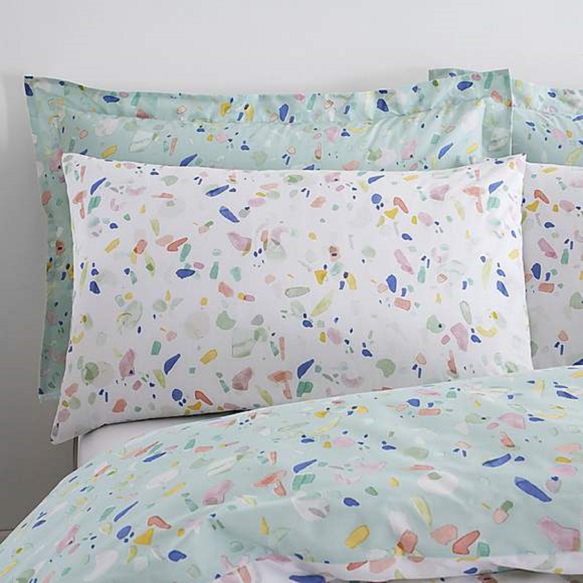 New Summer Style Reversible Multicoloured Confetti Duvet Cover Etsy