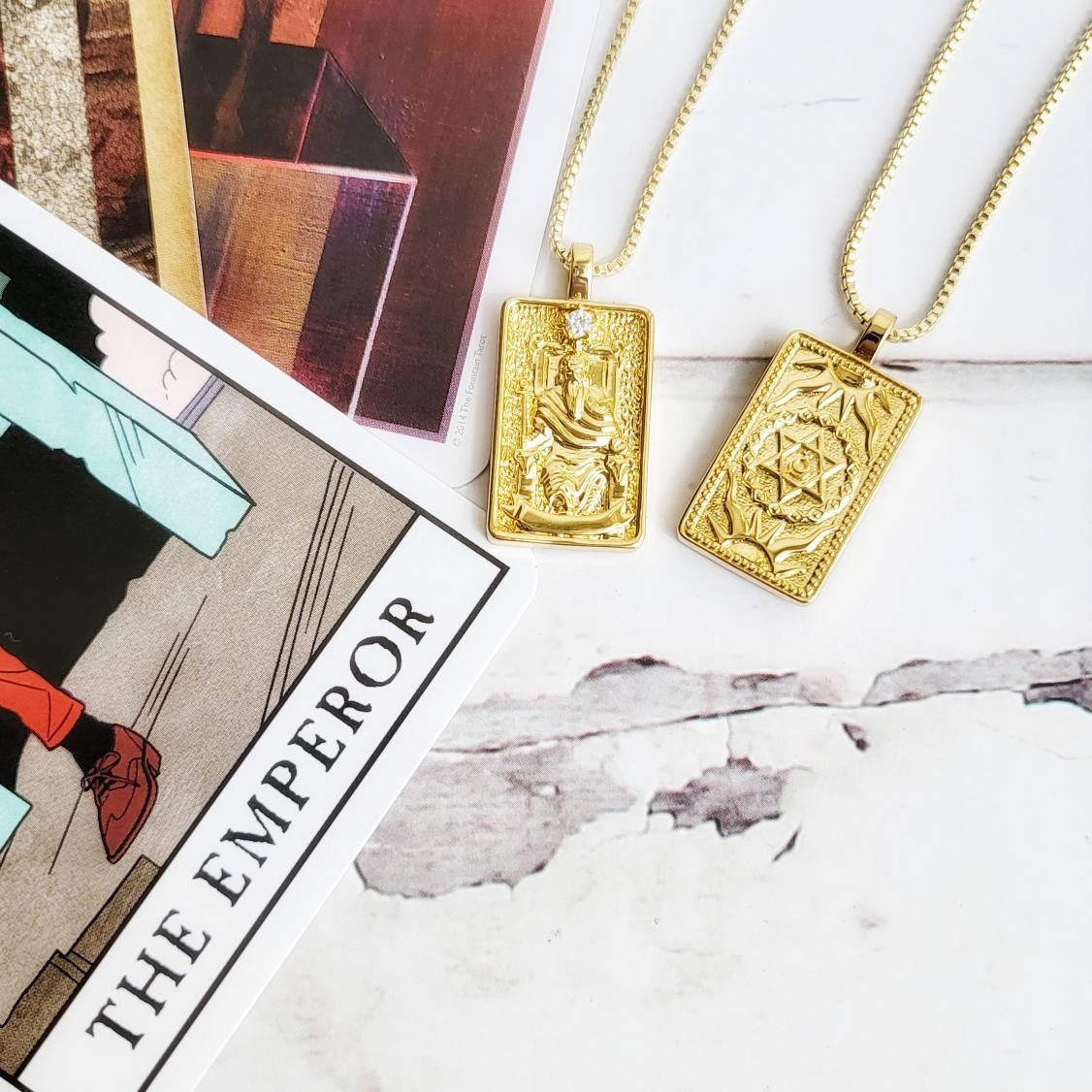 The Sun Tarot Card Necklace Gold or Silver Tarot Pendant Tarot Gifts Tarot  Jewelry Celestial Necklace - Rassme