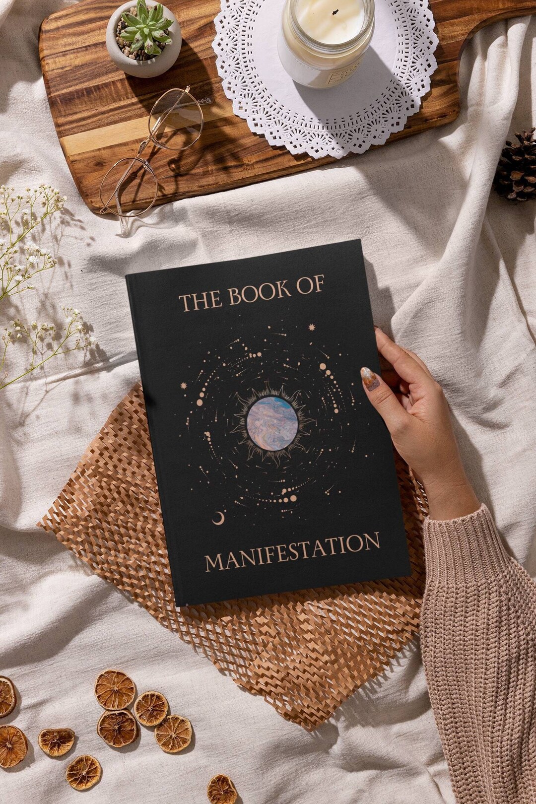 Book of Manifestation Spiritual New Age Diary Gift Manifesting Metaphysical Journal Gifts Under