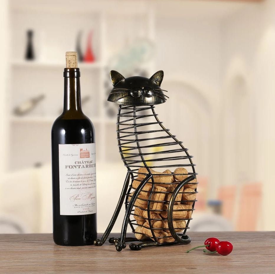 Cat Wine Rack Etsy