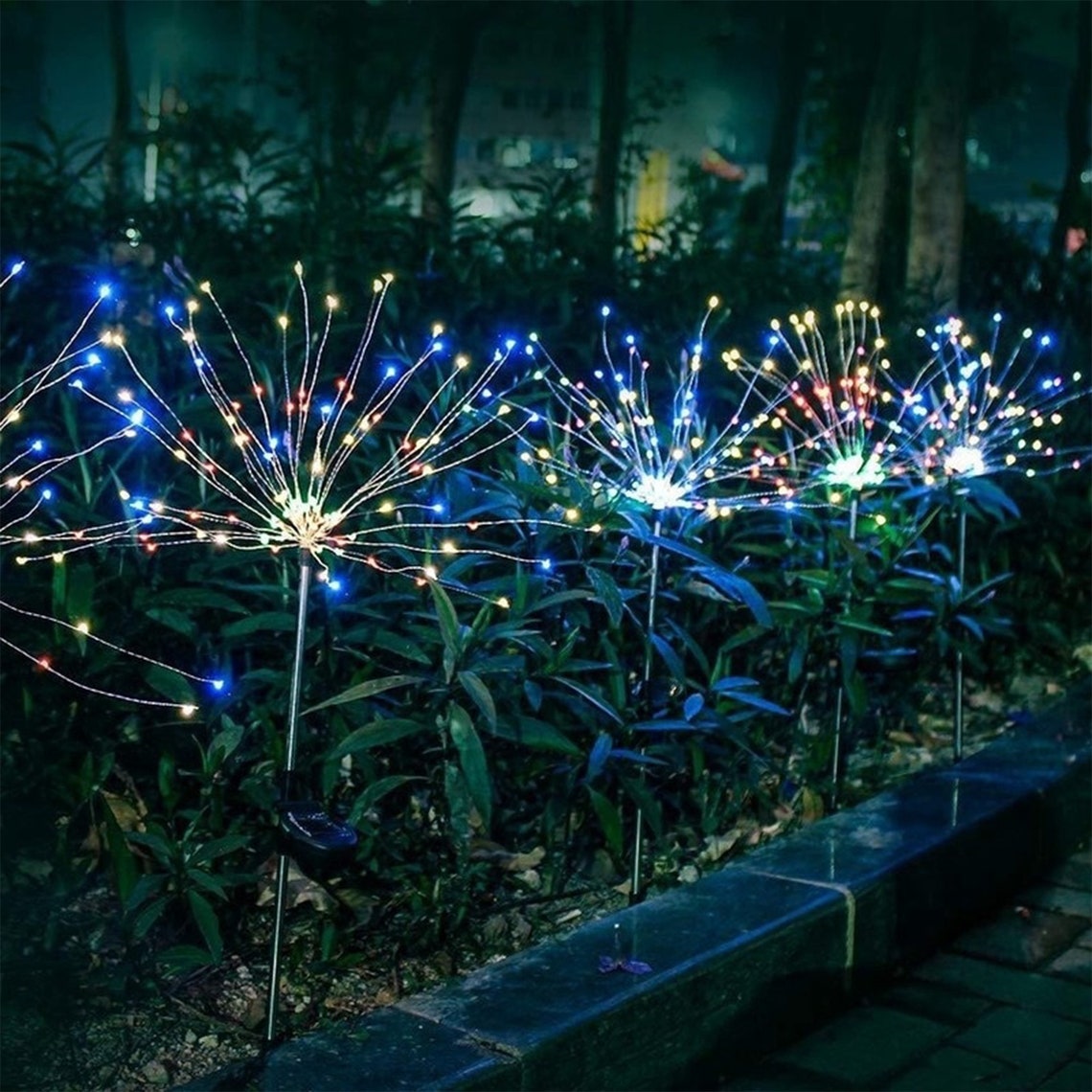 Outdoor Christmas Fairy Lights LED String Light Decor Solar Etsy