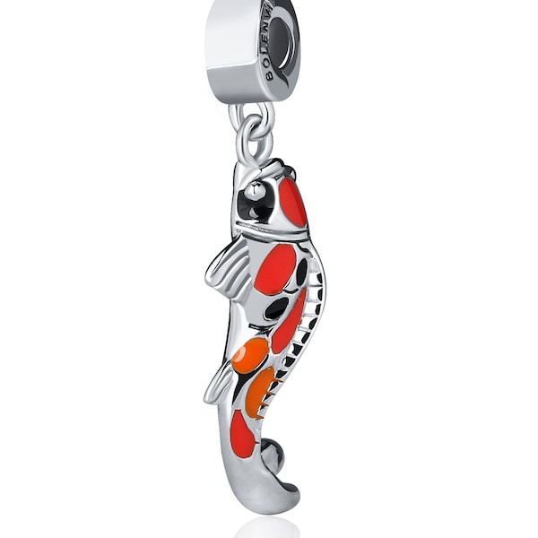 Pandora Charm Koi Fish Etsy