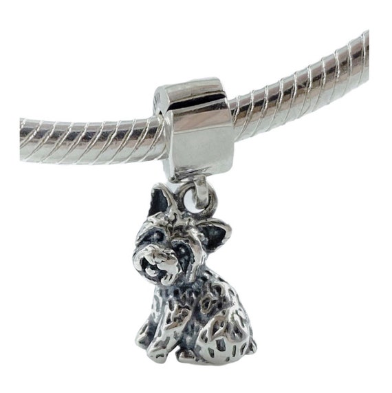 Yorkie charm for pandora bracelet deals
