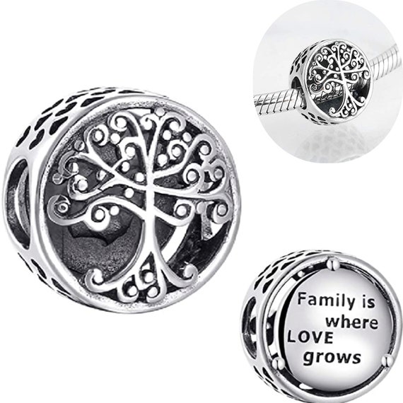 Sterling silver cheap european charms