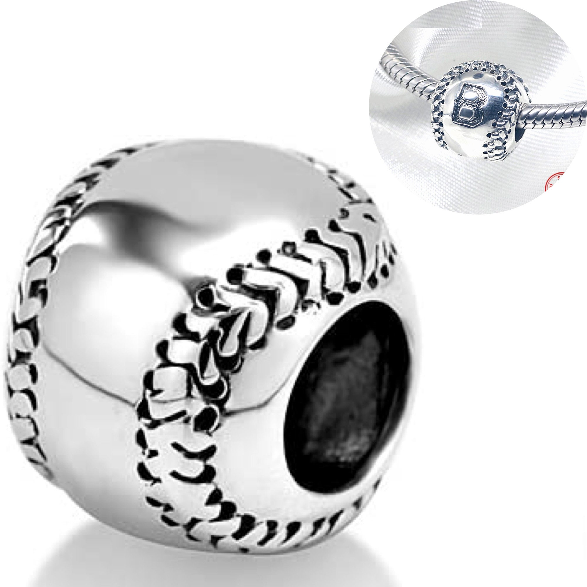 Softball pandora charm sale