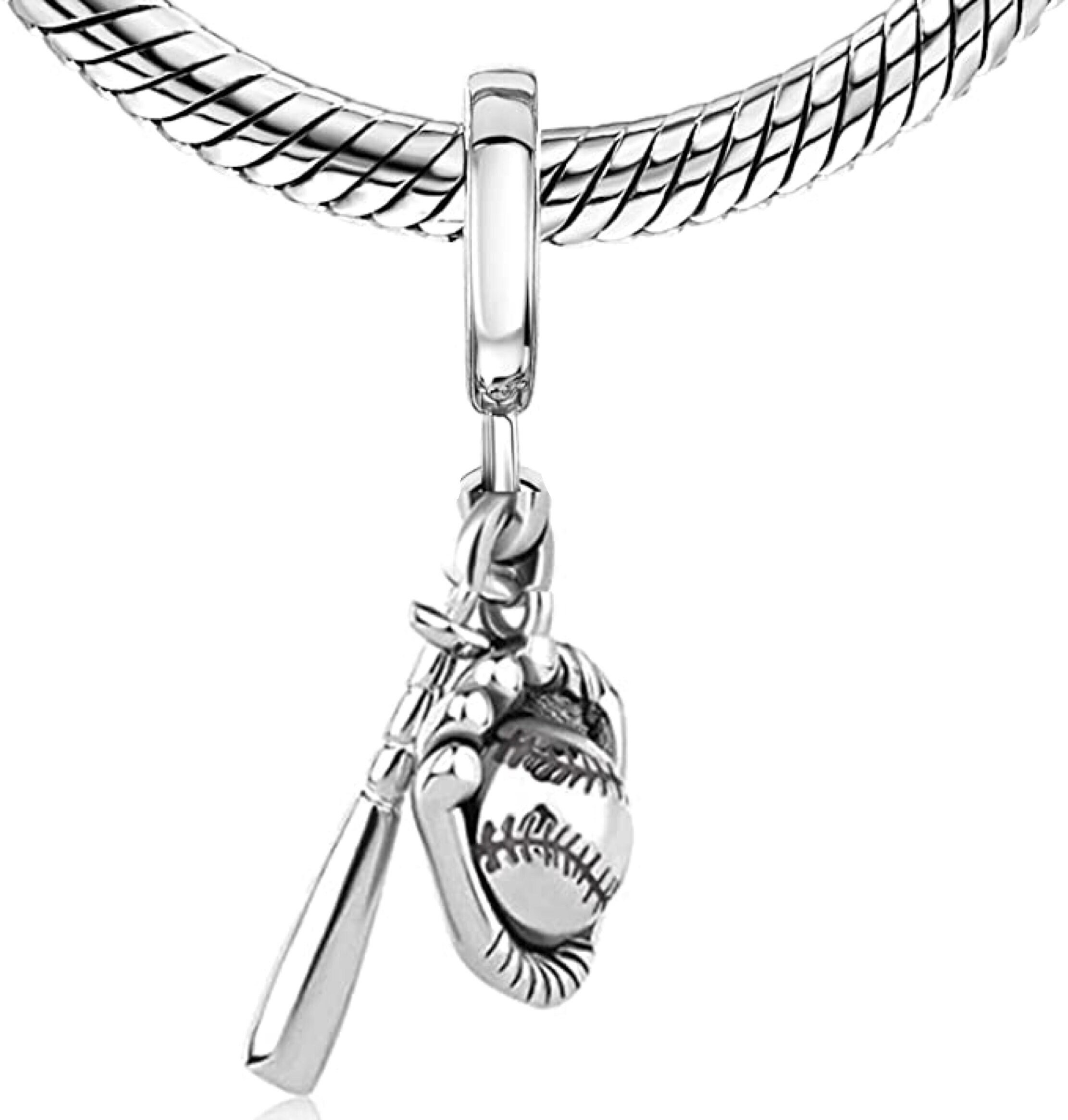 Softball charms 2024 for pandora bracelets