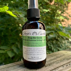 All-Natural Essential Oil Bug Repellent