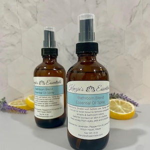 Bathroom Essential Oil Spray
