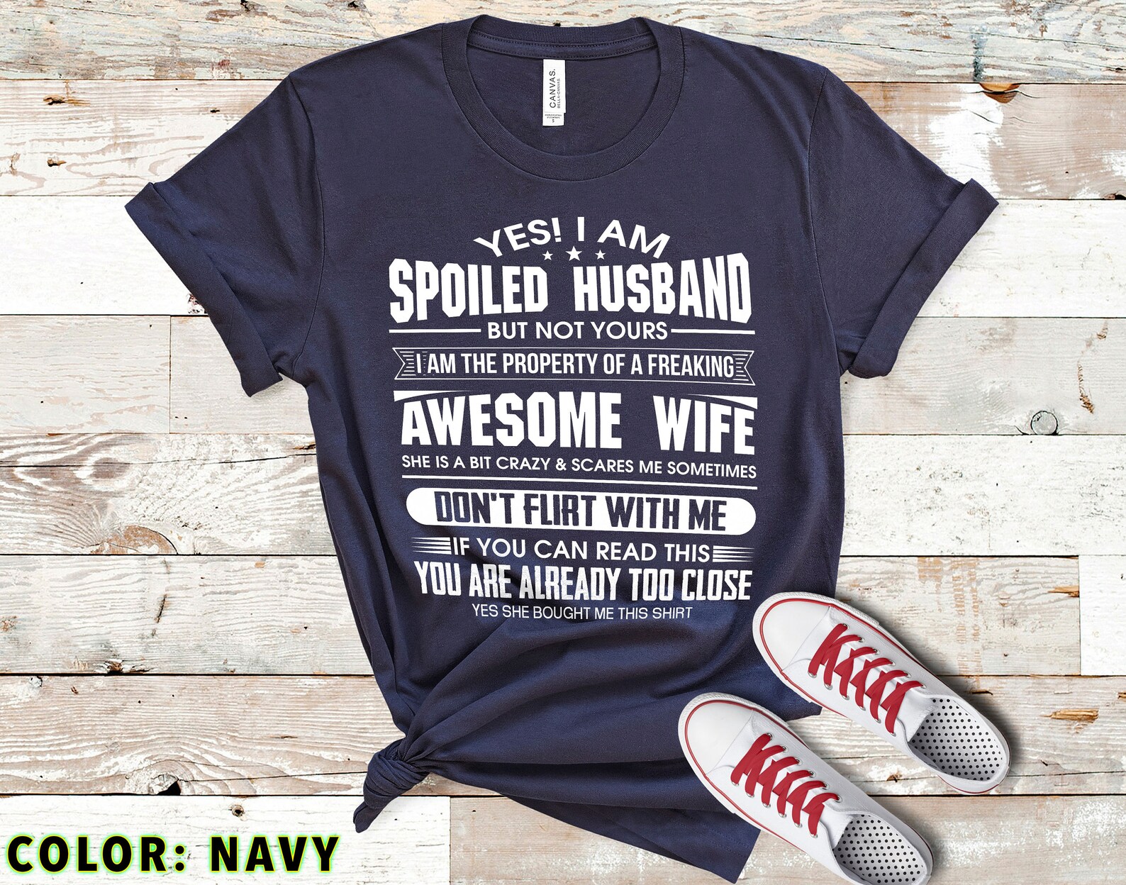 spoiled by husband