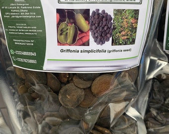 Griffonia simplicifolia, atootoo, nasiona na sprzedaż, 200g/10 USD, koszt wysyłki to 10 USD, koszt certyfikatu fito to 12 USD